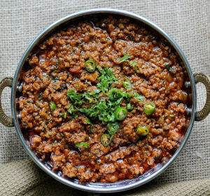 Fried Qeema